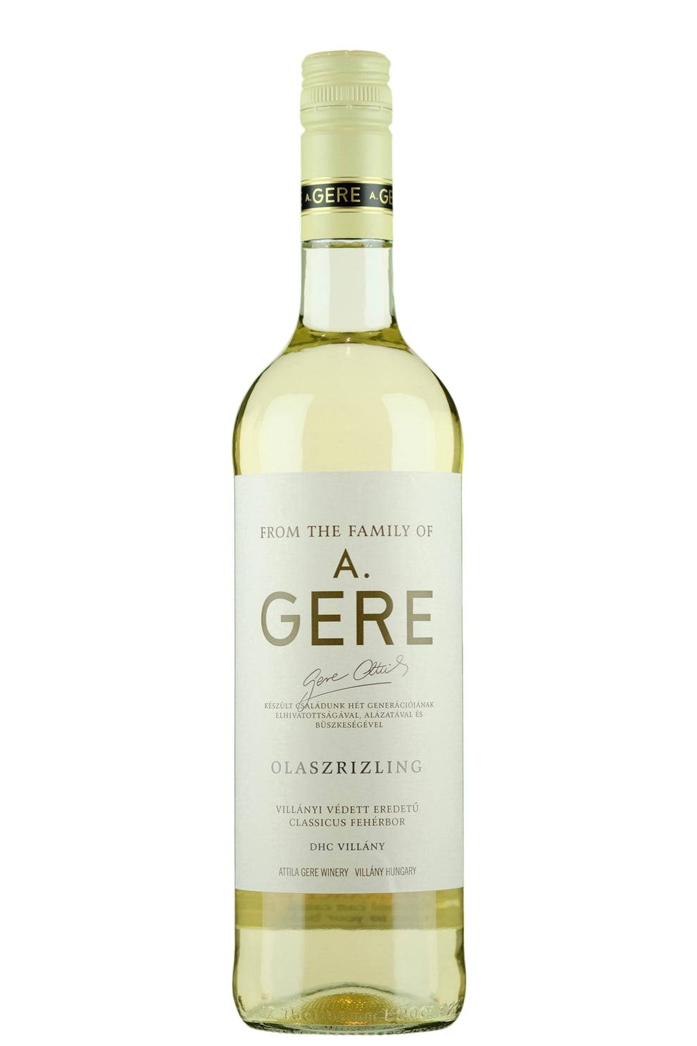 2023 A. Gere Olaszrizling 750ml